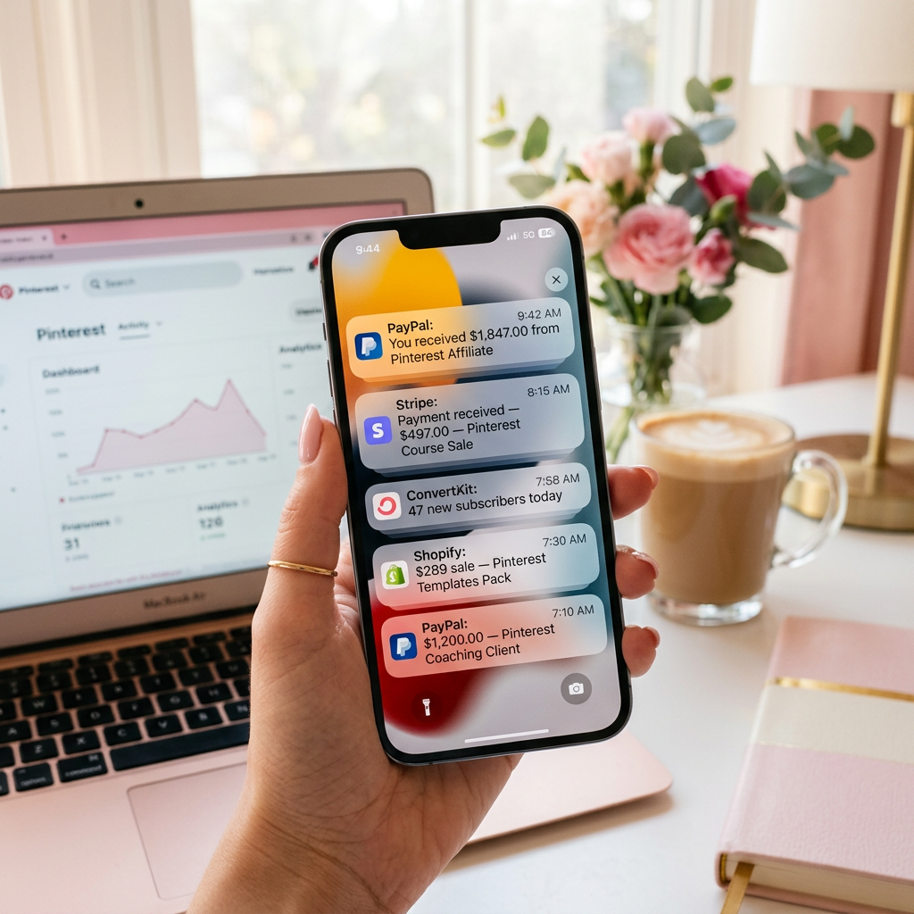 Pinterest transformation - from zero traffic to massive monthly income